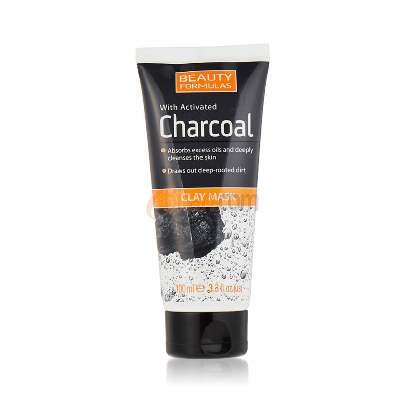 Beauty Formulas Deep Absorbing Facial Mask with Activated Charcoal